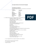 Ejercicios de Repaso Básicos Funciones Del Lenguaje