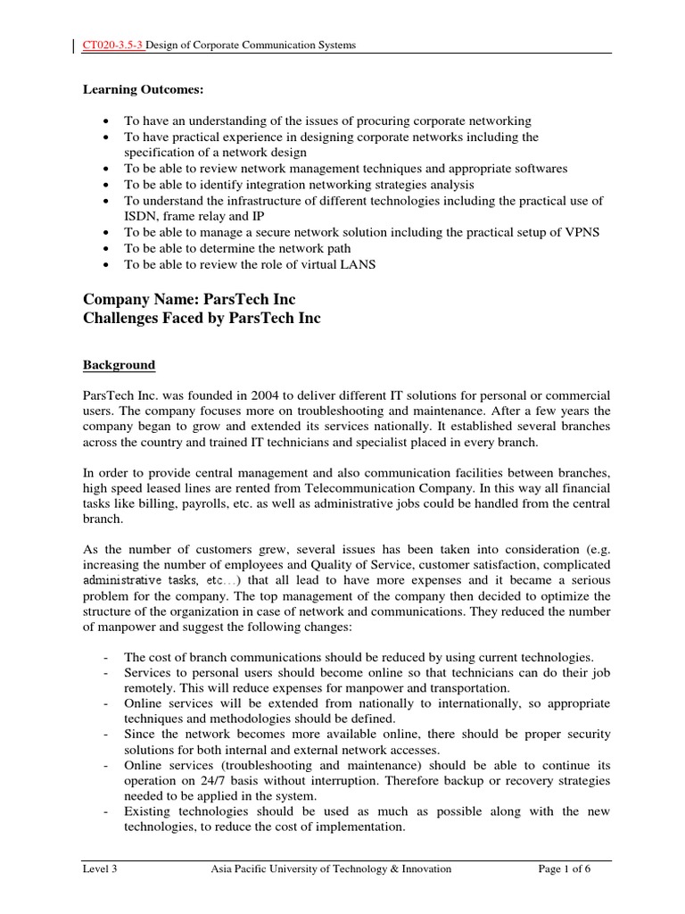 Computer networking assignment picture