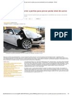 Segurados Têm Que Recorrer a Peritos Para Provar Perda Total de Carros Acidentados - VRUM