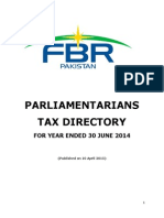 PARLIAMENTARIANS TAX DIRECTORY 2014Dt10042015