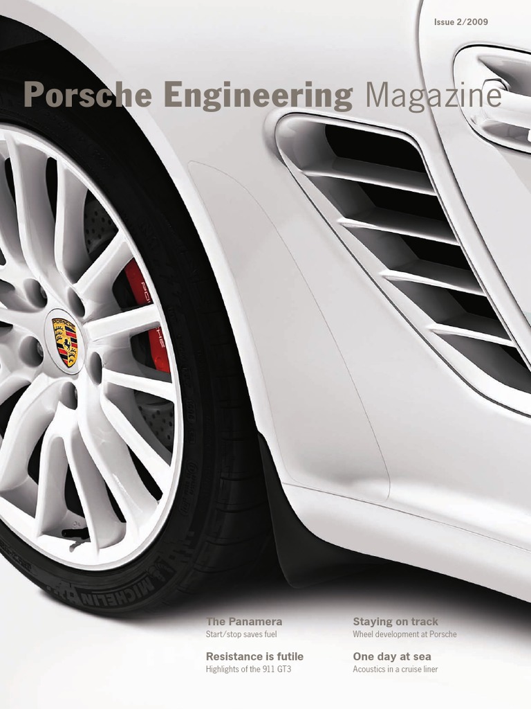 Porsche Engineering Magazine Simulation Visualization (Graphics)