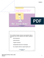 Ch 1 Solid State Notes