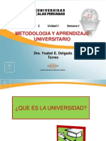 Metodologia Del Trabajo Universitario Clase 1 PDF
