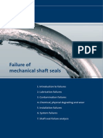 Failure of mechanical shaft seals / Fallas en sellos mecánicos de ejes