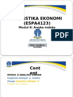 ESPA4123 - Statistika Ekonomi - Modul 9