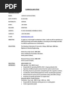 Curriculum Vitae