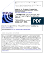 Imp The GMO Panel - Applications ofWTO Law To Trade in Agricultural Biotech Products PDF