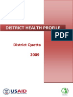District Health Profile Quetta PDF