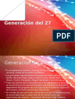 Generación Del 27