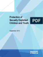 Protection of Sexually Exploited Children and Youth
