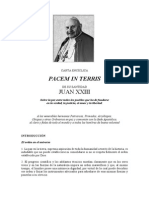 Carta Encíclica Pacem in Terris (Juan Xxiii)