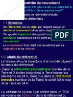 Ch+13+relativité+du+mouvement+Nouveau+Présentation+Microsoft+PowerPoint