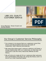 LIBR 103 Customer Service Powerpoint