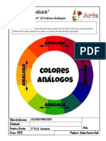 Ejercicios de Colores Análogos Nº 13