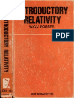 Rosser - INTRODUCTORY RELATIVITY