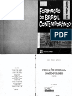 PRADO JÚNIOR, Caio. Formação Do Brasil Contemporâneo