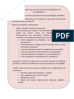 Orientaciones Para La Elaboración de Narración Documentadaiones Para La Elaboración de Narración Documentada (1)