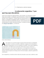 Los diez mitos de la educación argentina. Y por qué hay que discutirlos - 22.02.2015 - lanacion.com