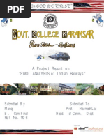 Download Swot Analysis of Indian Railway by Chriss_tnr SN26150703 doc pdf