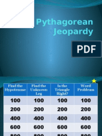 pythagorean jeopardy