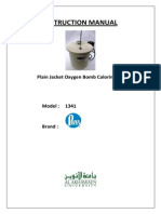 Bomb Calorimeter Manual