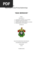 Bias Dalam Penelitian Epidemiologi