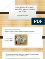 Desarrollo Cognitivo en El Aprendizaje de Hiragana-Cristóbal Muñoz