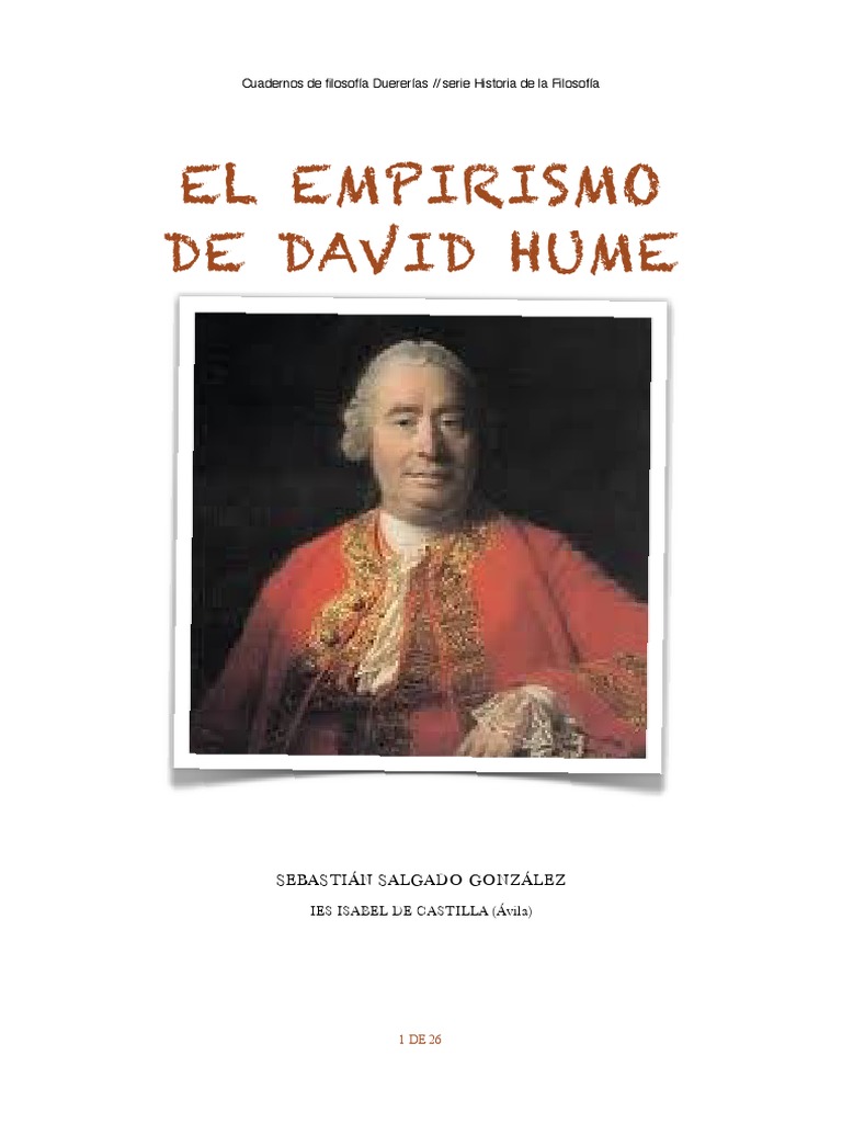 El Empirismo en David Hume | PDF | David Hume | Empirismo