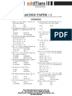 bitsat practice paper