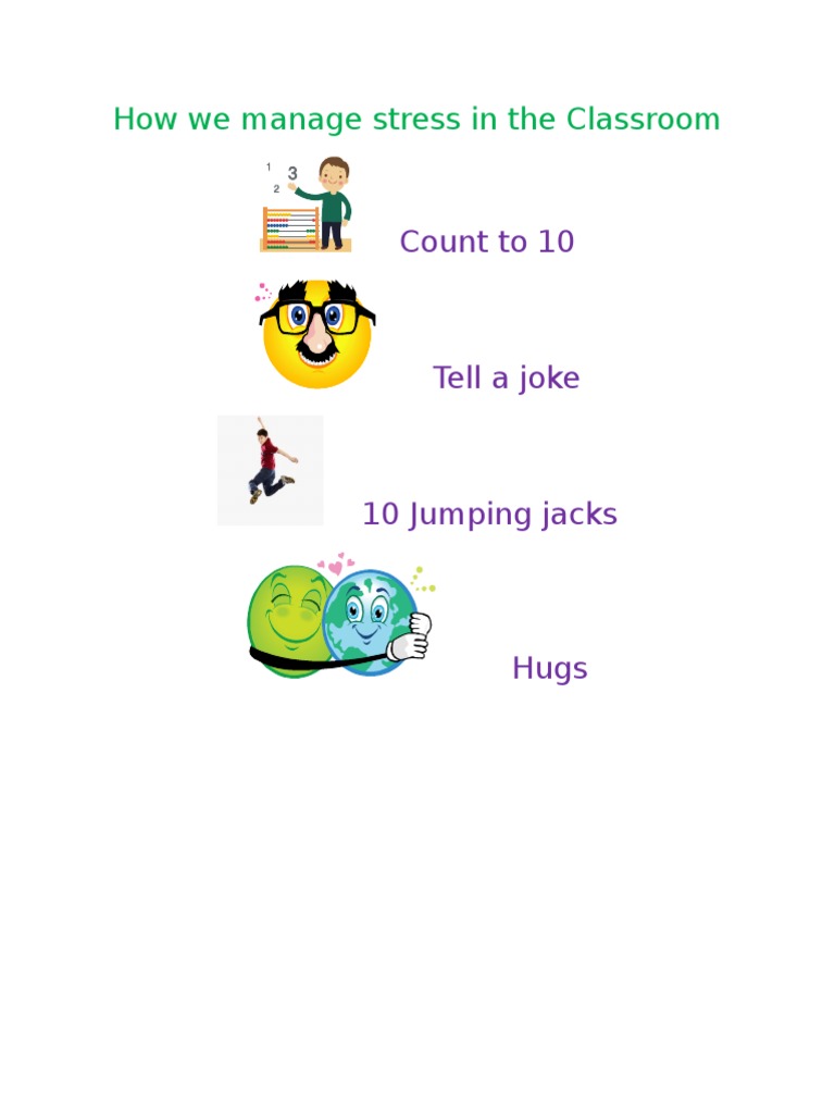 How We Manage Stress in The Classroom | PDF | Self-Improvement