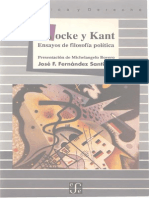 Fernandez Santillan, J.F. - Locke y Kant. Ensayos de Filosofia Politica FCE
