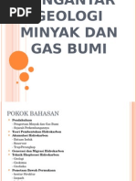 Pengantar Geologi Minyak Dan Gas Bumi