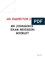 An Inspector Calls Revision Booklet Higher 13xmb6p