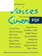 Collected Interviews: Voices From Twentieth-Century Cinema (2001) by Wheeler Winston Dixon
