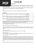 Qatar Airways Cabin Crew Requirements Flight Attendant Salary
