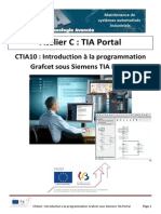 CTIA10 - Introduction à La Programmation Grafcet Sous Siemens TIA PORTAL