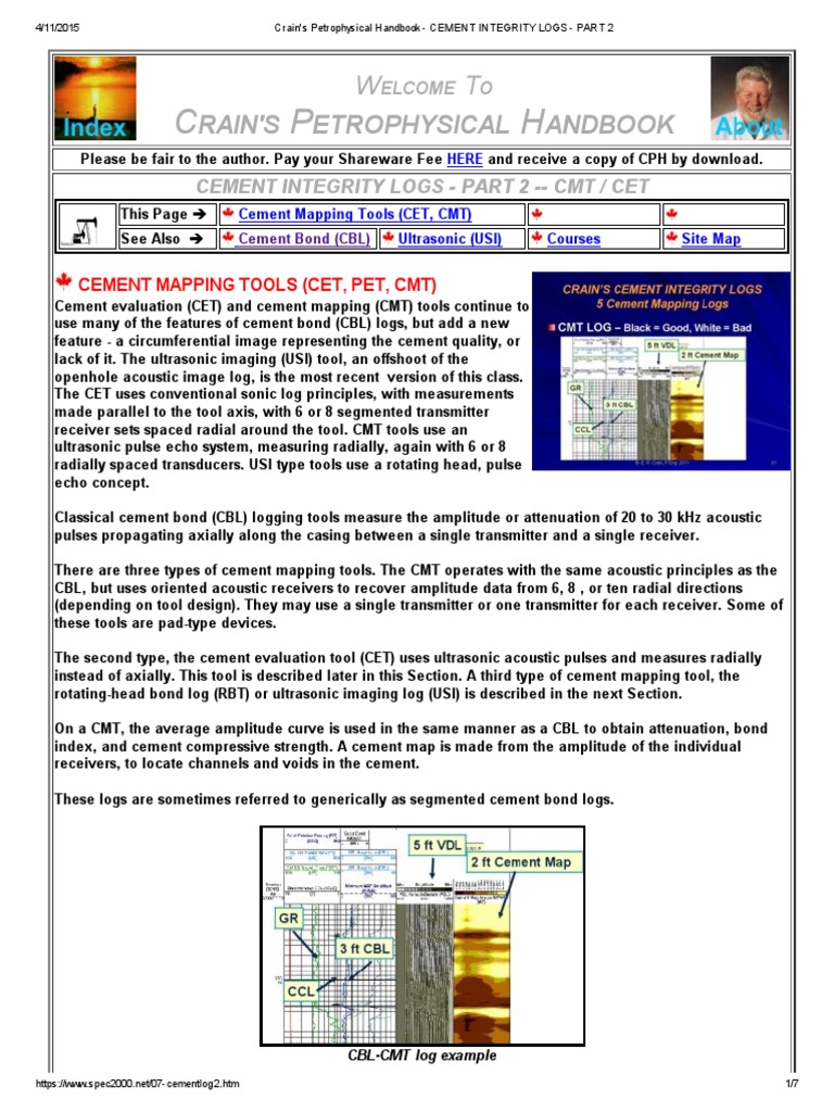 Cement Integrity Logs - Part 2 | PDF | Ultrasound | Attenuation