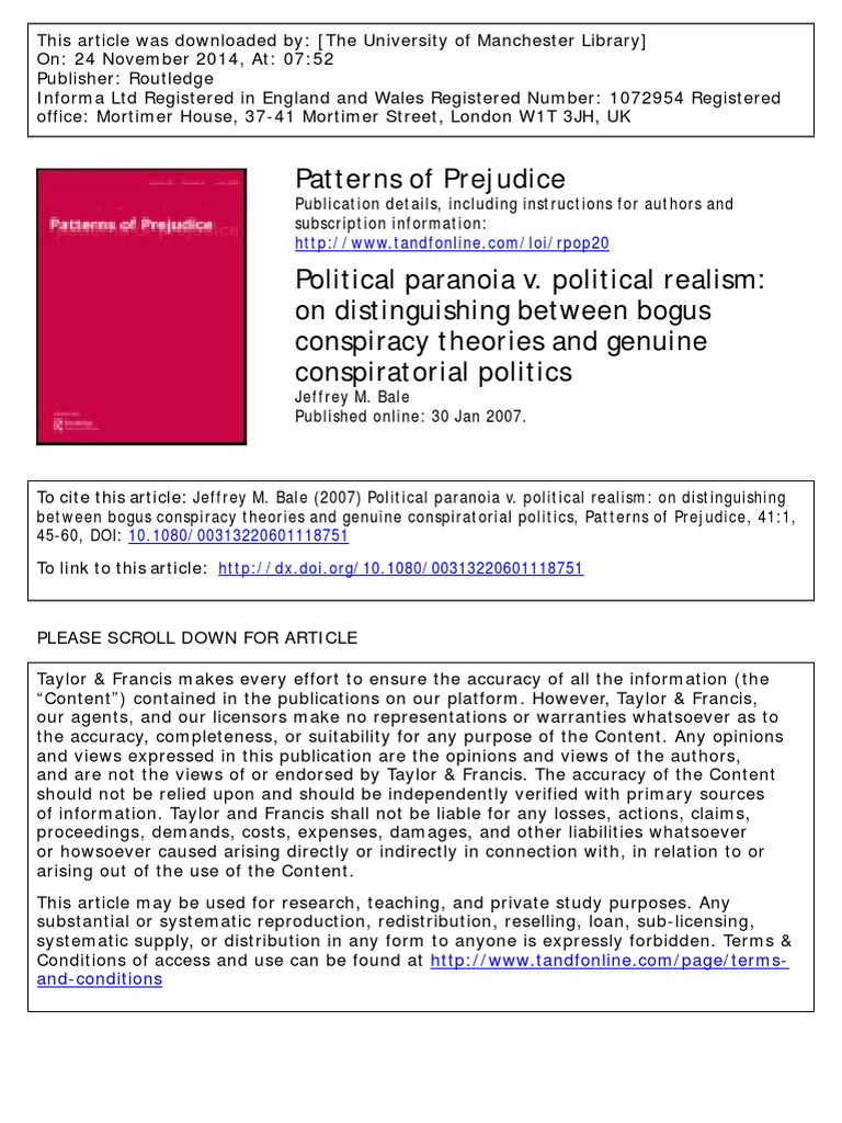 Theories Of Political Realism