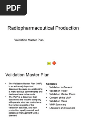 Validation VMP Validation Master Plan