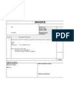 Invoice Format