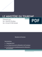 Ministère du Tourisme 