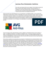 AVG Remover No Funciona Para Desinstalar Antivirus
