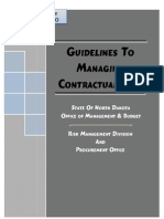 Guideline Manage Contract Risk