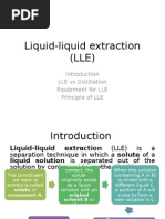 Liquid-Liquid Extraction (LLE)