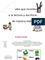 Para Fomentar La Lectura y Escritura 