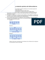 Nomenclatura y Notación Química de Hidrocarburos No Saturados