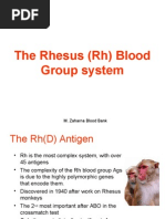 Rh Blood Group System Mazen