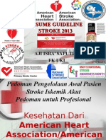 Guideline Stroke Resume 2013