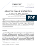 Improvement On Gabor Order Tracking and Objective Comparison With Vold-Kalman Filtering Order Tracking