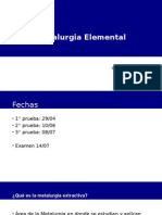 Metalurgia, Conceptos Básicos